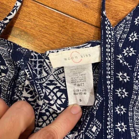 Moon Kiss romper boho flare Size S - Picture 7 of 7